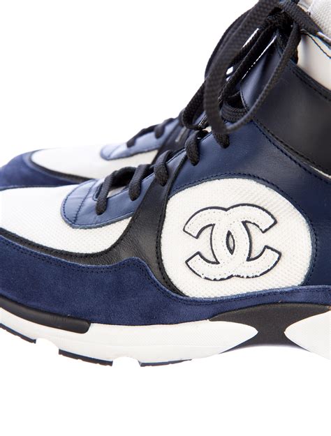 chanel high top sneaker.